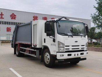 聚尘王牌HNY5100ZYSQCD型纯电动压缩式垃圾车